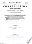Nouvelles annales de la construction