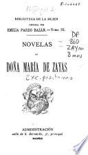 Novelas de Doña María de Zayas