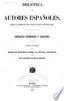 Novelistas posteriores a Cervantes