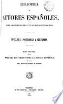 Novelistas posteriores a Cervantes
