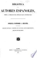 Novelistas posteriores a Cervantes