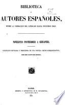 Novelistas posteriores a Cervantes