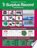 November 2023 - Surplus Record Machinery & Equipment