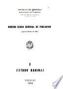 Noveno censo general de poblacion, 26 de febrero de 1961: Estado Barinas