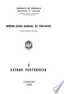 Noveno censo general de población: Estado Portuguesa