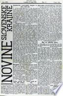 NOVINE 21, 22. maj 1938, leto XXV.