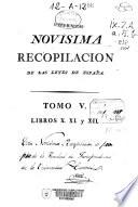 Novisima recopilación de las Leyes de España