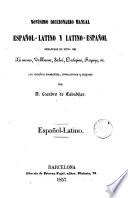 Novisimo diccionario manual español-latino y latino-español, 2