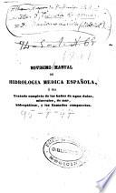 Novísimo manual de hidrologia médica española