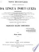 Novo diccionario critico e etymologico da lingua portugueza