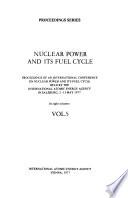 Nuclear Power and Its Fuel Cycle