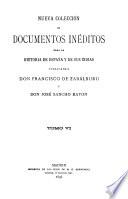 Nueva colección de documentos inéditos para la historia de España y de sus indias
