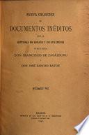 Nueva colección de documentos inéditos para la historia de España y sus Indias
