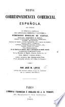 Nueva correspondencia comercial Española, etc