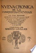 Nueva cronica de la conquista del Tucuman