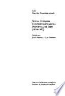 Nueva historia contemporánea de la provincia de Jaén (1808-1950)