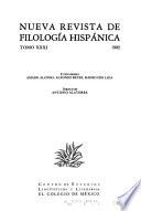 Nueva revista de filología hispánica