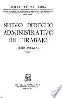 Nuevo Derecho Administrativo Del Trabajo