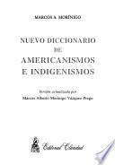 Nuevo diccionario de americanismos e indigenismos