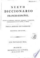 Nuevo diccionario frances-español