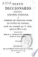 Nuevo diccionario portátil español-francés ó Compendio del diccionario grande de Núñez de Taboada...