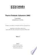 Nuevo Estatuto Aduanero 2002