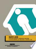 Nuevo León. Datos por localidad. Integración territorial. XI Censo General de Población y Vivienda, 1990