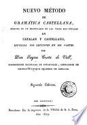 Nuevo método de gramática castellana