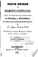 Nuevo método de gramatica castellana