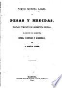 Nuevo sistema legal de pesas y medidas...