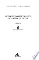 Nuevo tesoro lexicográfico del español: L-N
