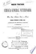 Nuevo tratado de cirugía general veterinaria