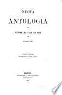 Nuova antologia di lettere, scienze ed arti