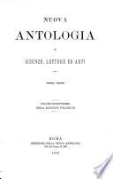 Nuova antologia di scienze, lettere ed arti