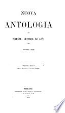 Nuova antologia di scienze, lettere ed arti.