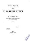 Nuova teoria degli stromenti ottici