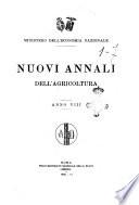 Nuovi annali dell'agricoltura