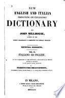 Nuovo dizionario inglese-italiano ed italiano inglese
