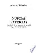 Nupcias patricias