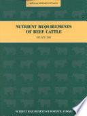 Nutrient Requirements of Beef Cattle