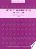 Nutrient Requirements of Poultry