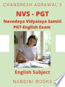 NVS-PGT English-Navodaya Vidyalaya Samiti PGT Exam Ebook-PDF