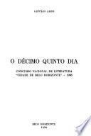 O décimo quinto dia