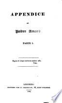 O Padre amaro. Appendice