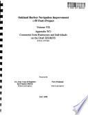 Oakland Harbor Inner and Outer Deep Navigation (-50 Foot) Improvement Project