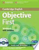 Objective first. Workbook with answer