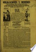 Obligaciones y deberes religiosos, politicos, civiles... que debe cumplir todo español honrado... en el año de 1848
