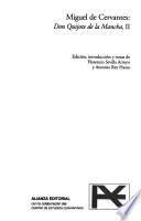 Obra completa: El ingenioso hidalgo Don Quijote dela Mancha II (+ 1 computer disk)