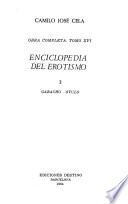 Obra completa: Enciclopedia del erotismo. Gabacho-Ovulo