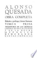 Obra completa: Prosa